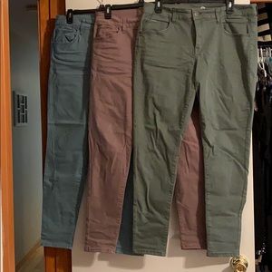 Pastel Low Rise Jeggin